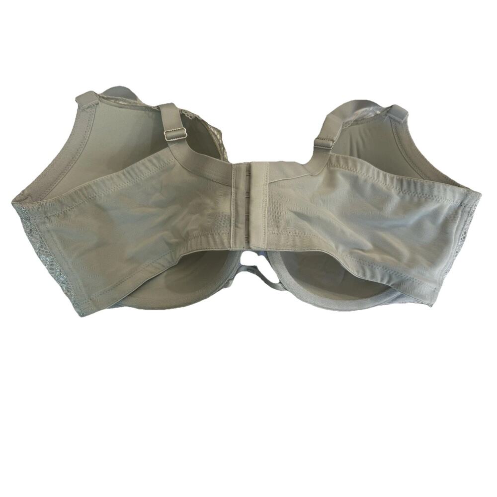 Cacique Women's Boost Balconette Bra Padded Underwire Plus Size 42ddd Gray View 2